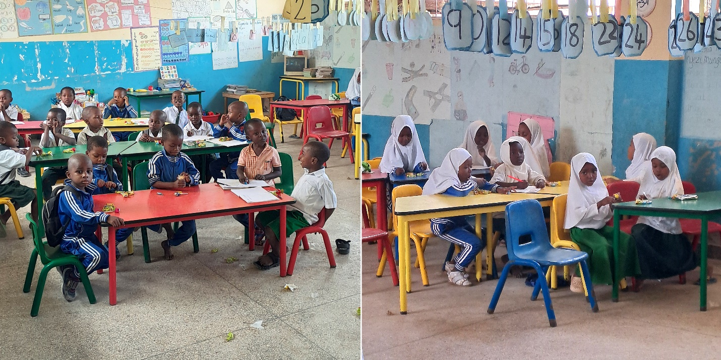 Nungwi Zanzibar škola đaci